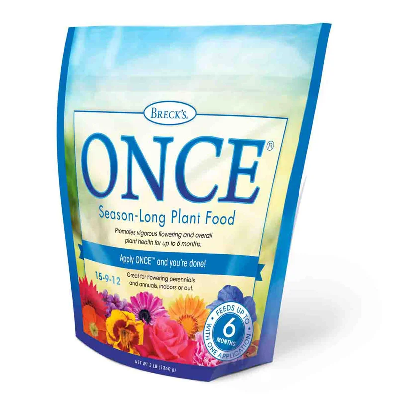 ONCEÂ® Season-Long Plant Food